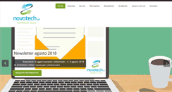 Desktop Screenshot of novatech-srl.it